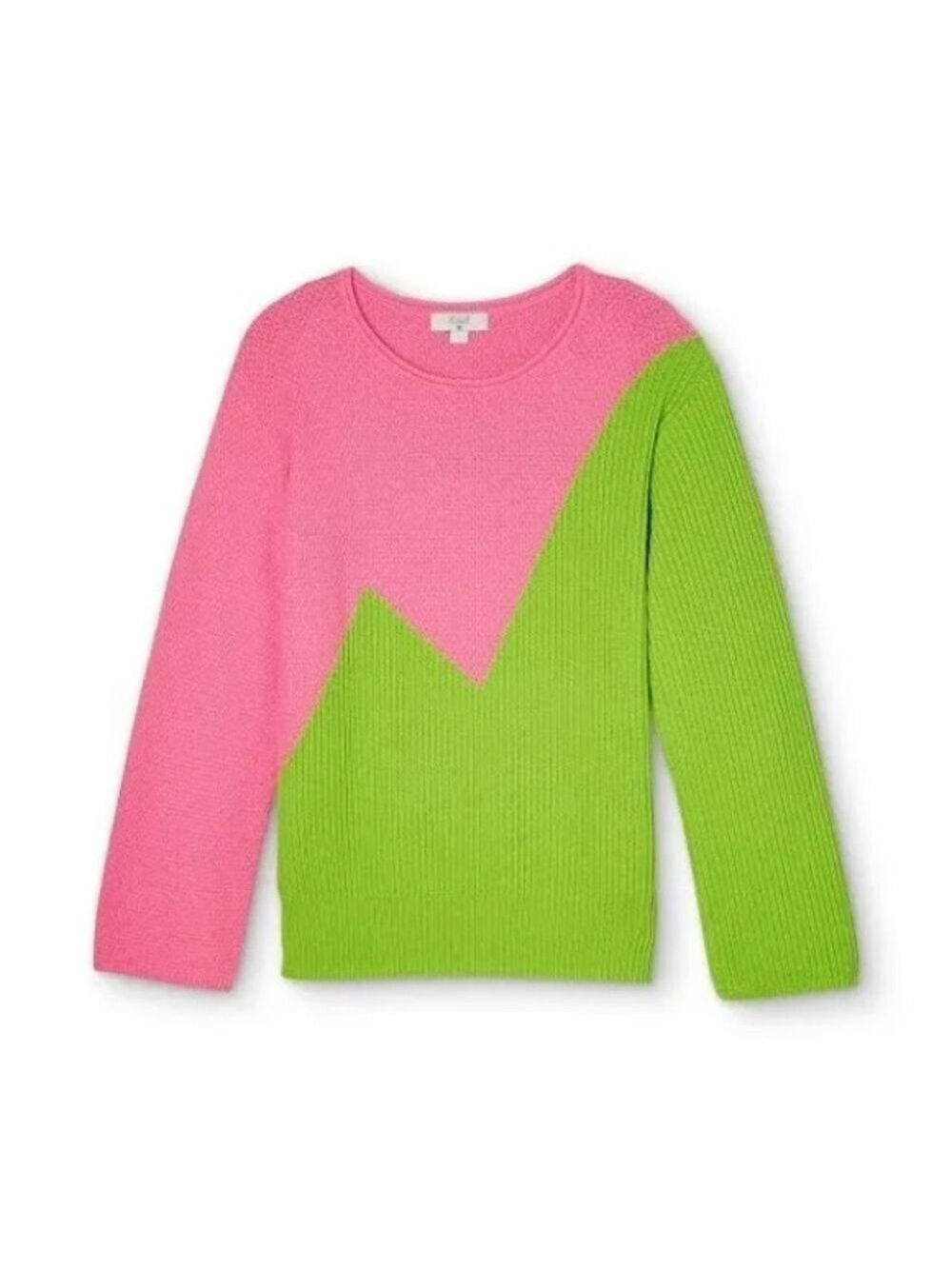 Victor Glemaud X Target Women's Crewneck Pullover Sweater Pink Green Small